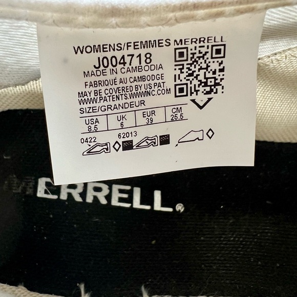 SALE! BUY or BUNDLE! NWOT Merrell Womens Hydro Runner size 8.5 Blk/Wht sock shoe - Picture 2 of 15